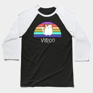 Cat Horoscope Virgo Baseball T-Shirt